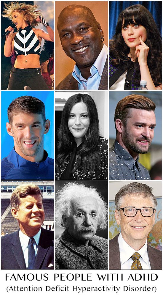 Famous People With ADHD