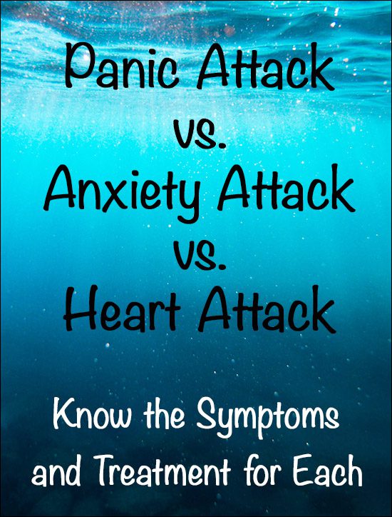 Panic Attack vs Anxiety Attack vs Heart Attack